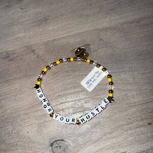 Gold and Yellow Bead Bracelet (Little Words project x Peloton collab)